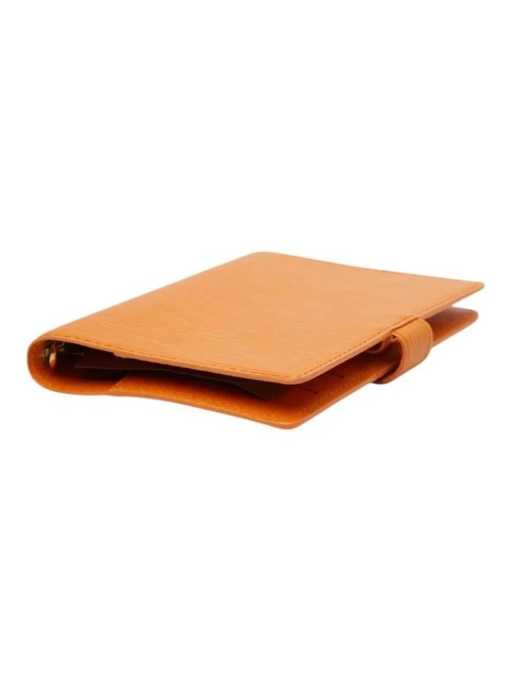 Louis Vuitton Epi Agenda PM Notebook Cover Mandarin Orange Leather